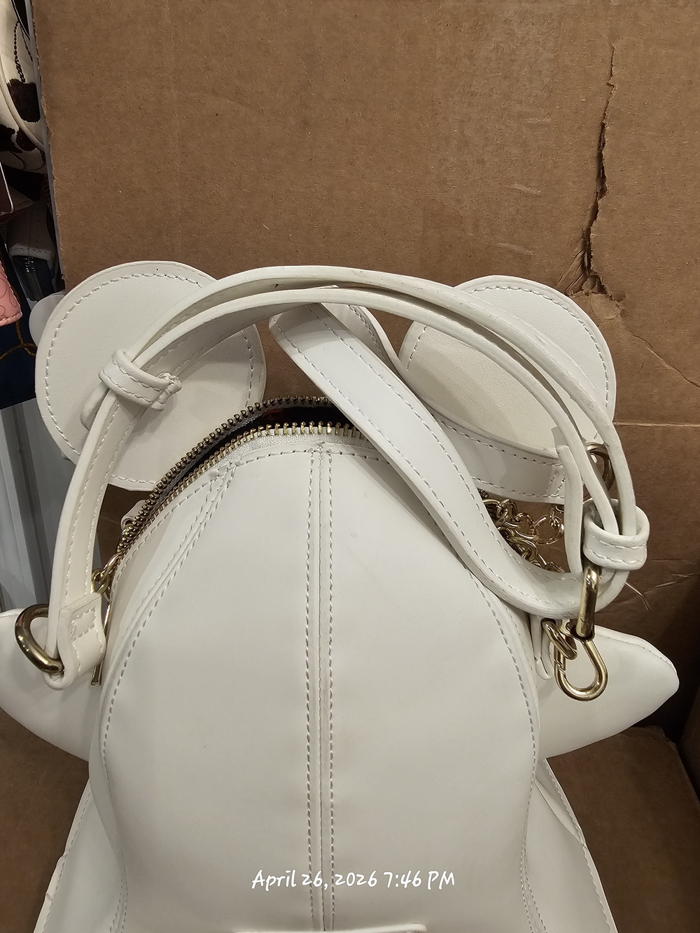 Stitch Shoppe Loungefly Mickey Ghost Backpack ๐ป๐ค Disney Spooky Crossbody Purse - Picture 6 of 11
